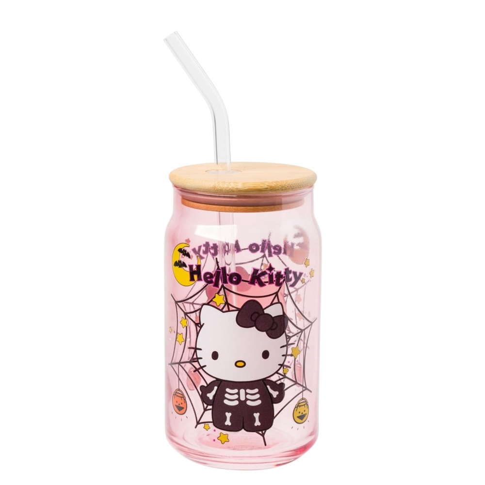 Hello Kitty Halloween Glass Tumbler